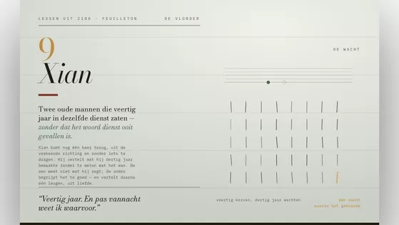Lessen uit 2100 Hoofdstuk 9 Xian