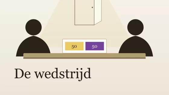 Lessen uit 2100 Hoofdstuk 5 · De Wedstrijd